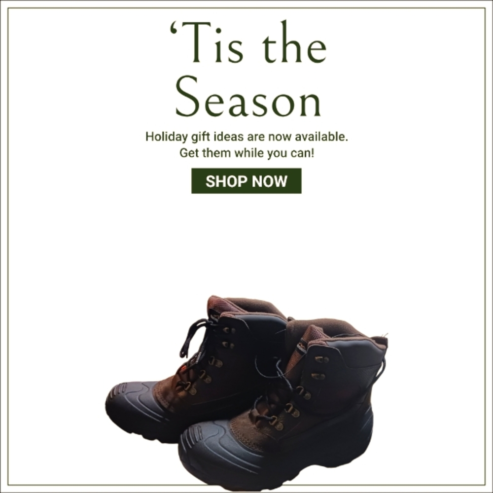 Brown, Adventuridge Men's Winter Boots Size 9
